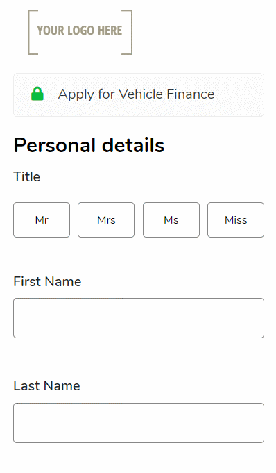 Application Form